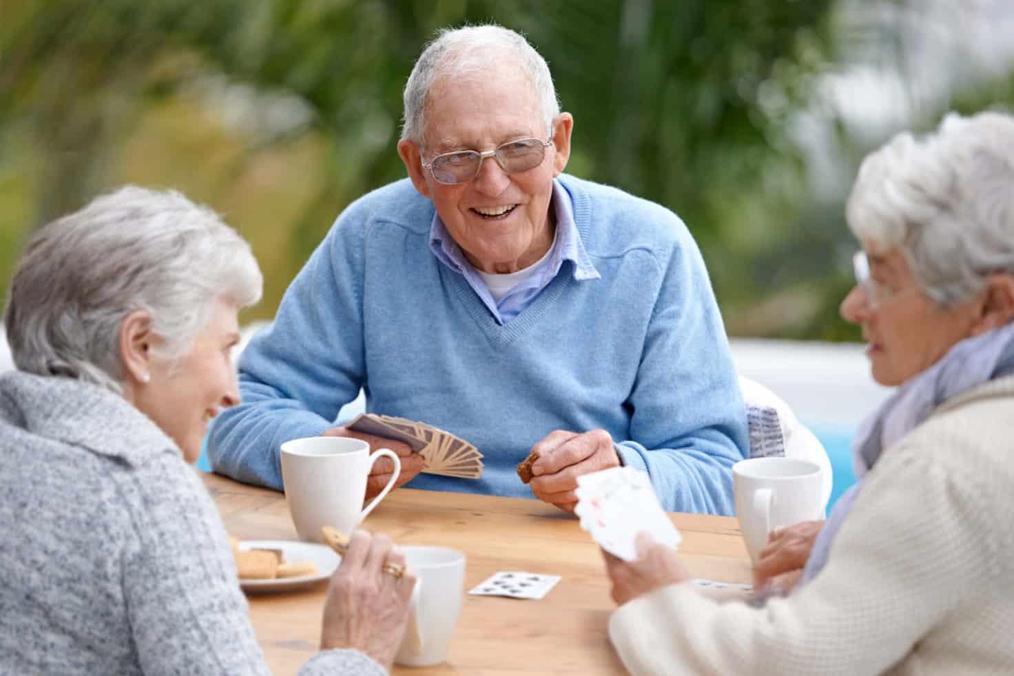 people playing cards